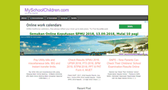 Desktop Screenshot of myschoolchildren.com