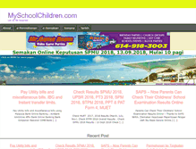 Tablet Screenshot of myschoolchildren.com